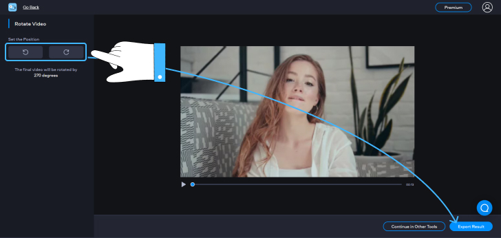 How to convert horizontal video to vertical video?