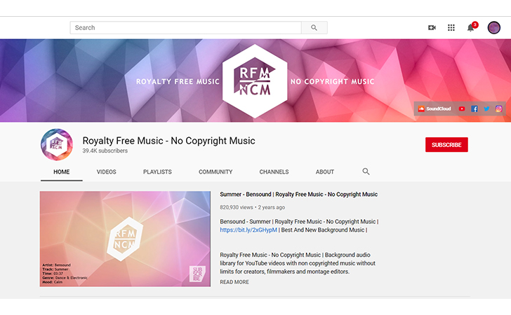 download non copyright music for youtube videos