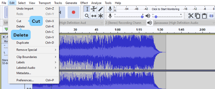 Trim Audio in Audacity | Guide on Trimming in Audacity